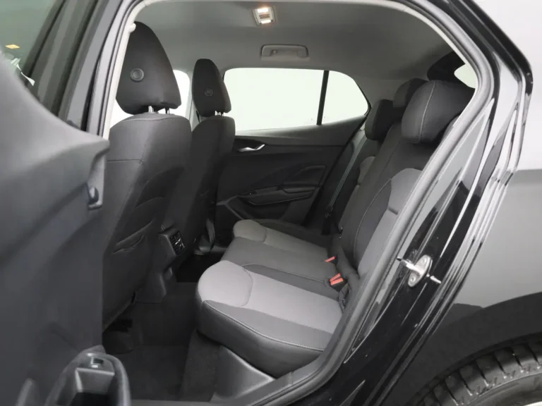 Skoda Fabia Selection, achterbank met stoffen bekleding