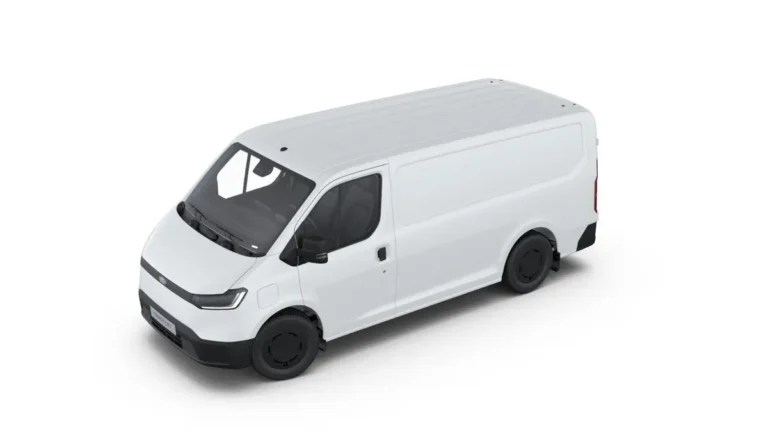Ford Transit City, zakelijk leasen - close-up van PVC-laadvloerbekleding en sjorogen