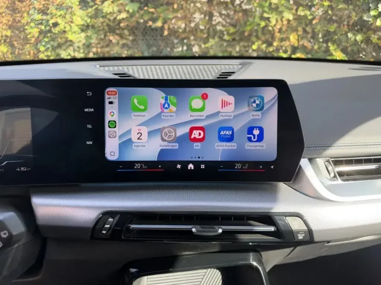 BMW iX1, Apple CarPlay op het centrale scherm